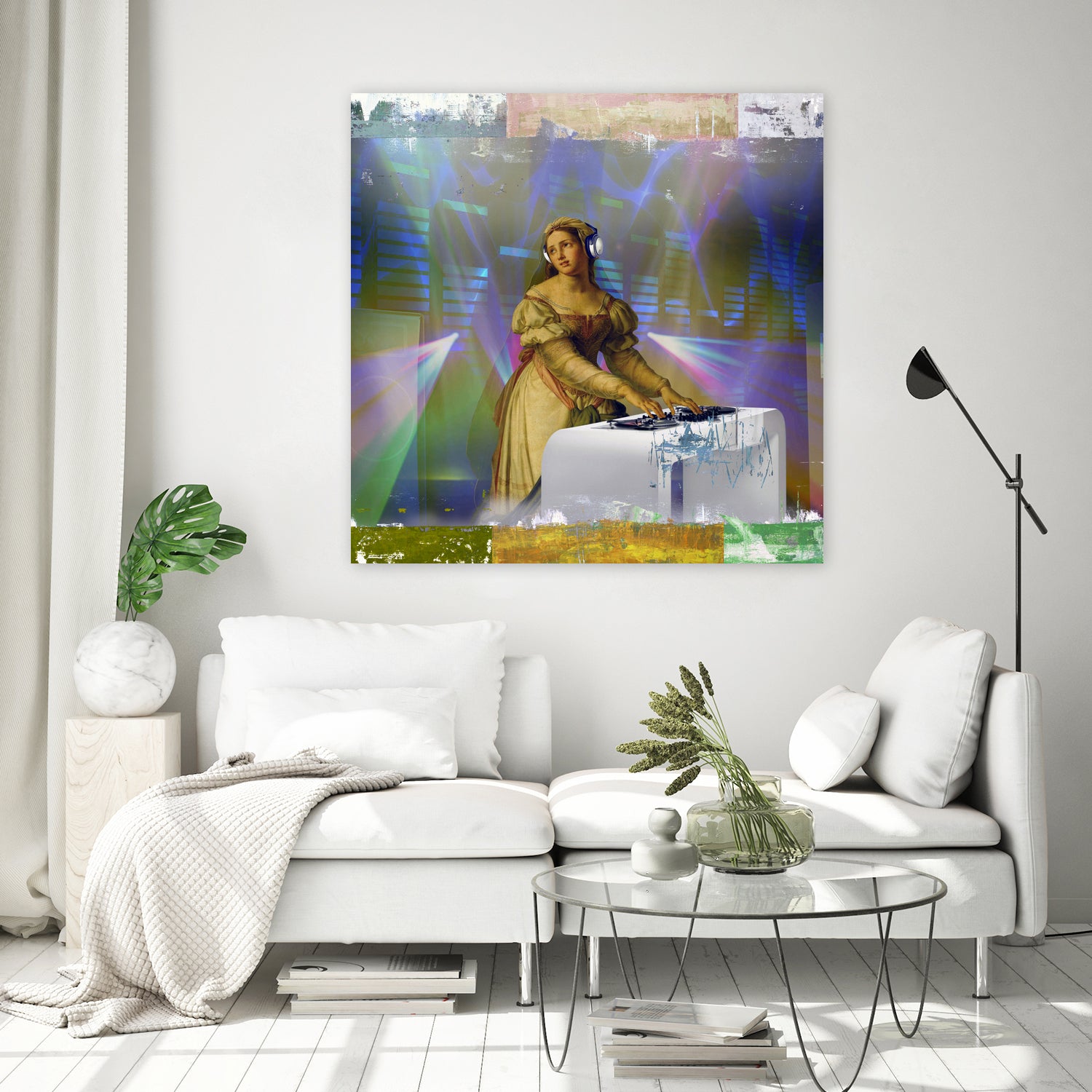 DJ by José Luis Guerrero on GIANT ART - yellow photo manipulation