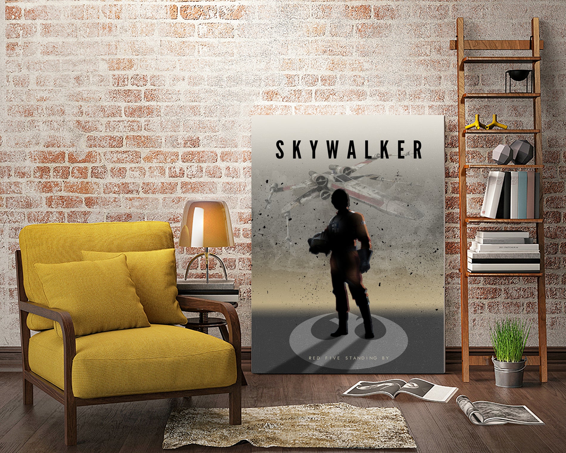 Commander Skywalker by Rick Chan on GIANT ART - black digital painting