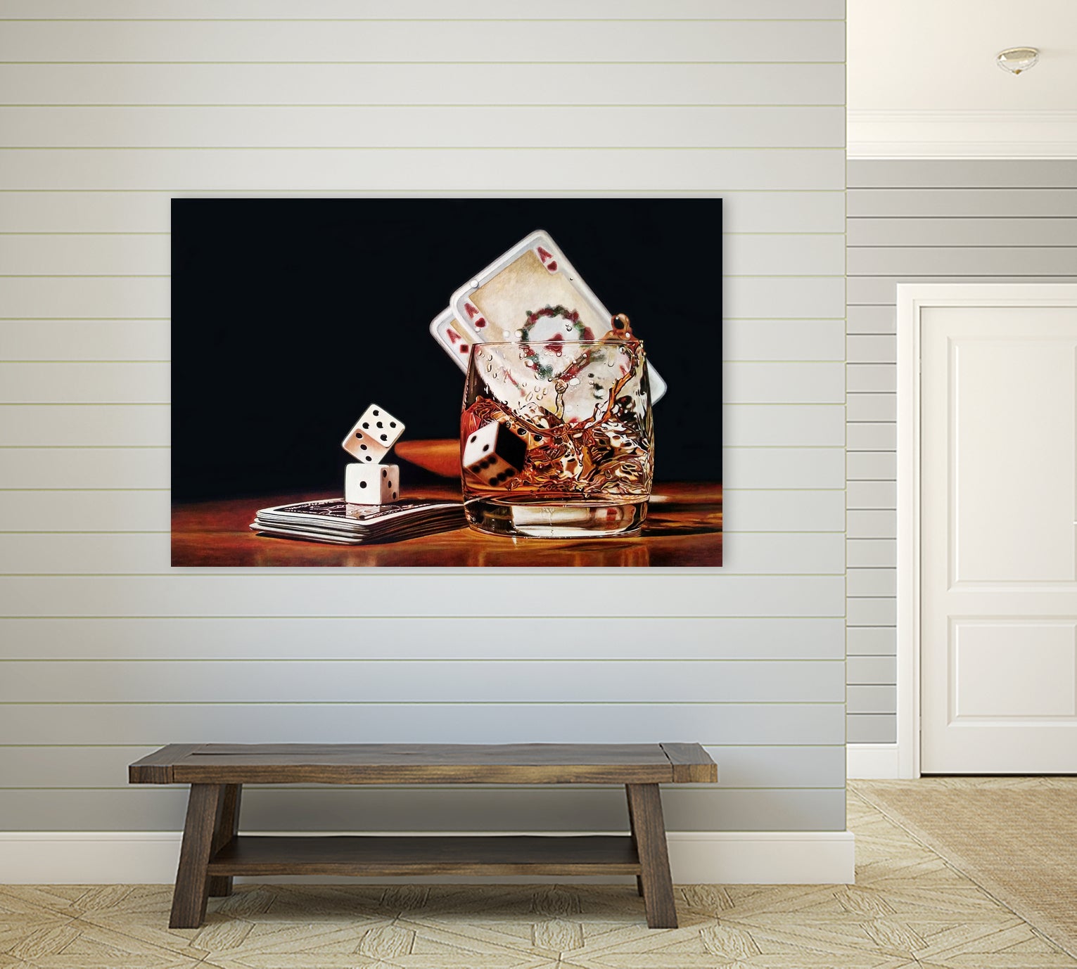 After Hours III by João Bello on GIANT ART - orange mixed media