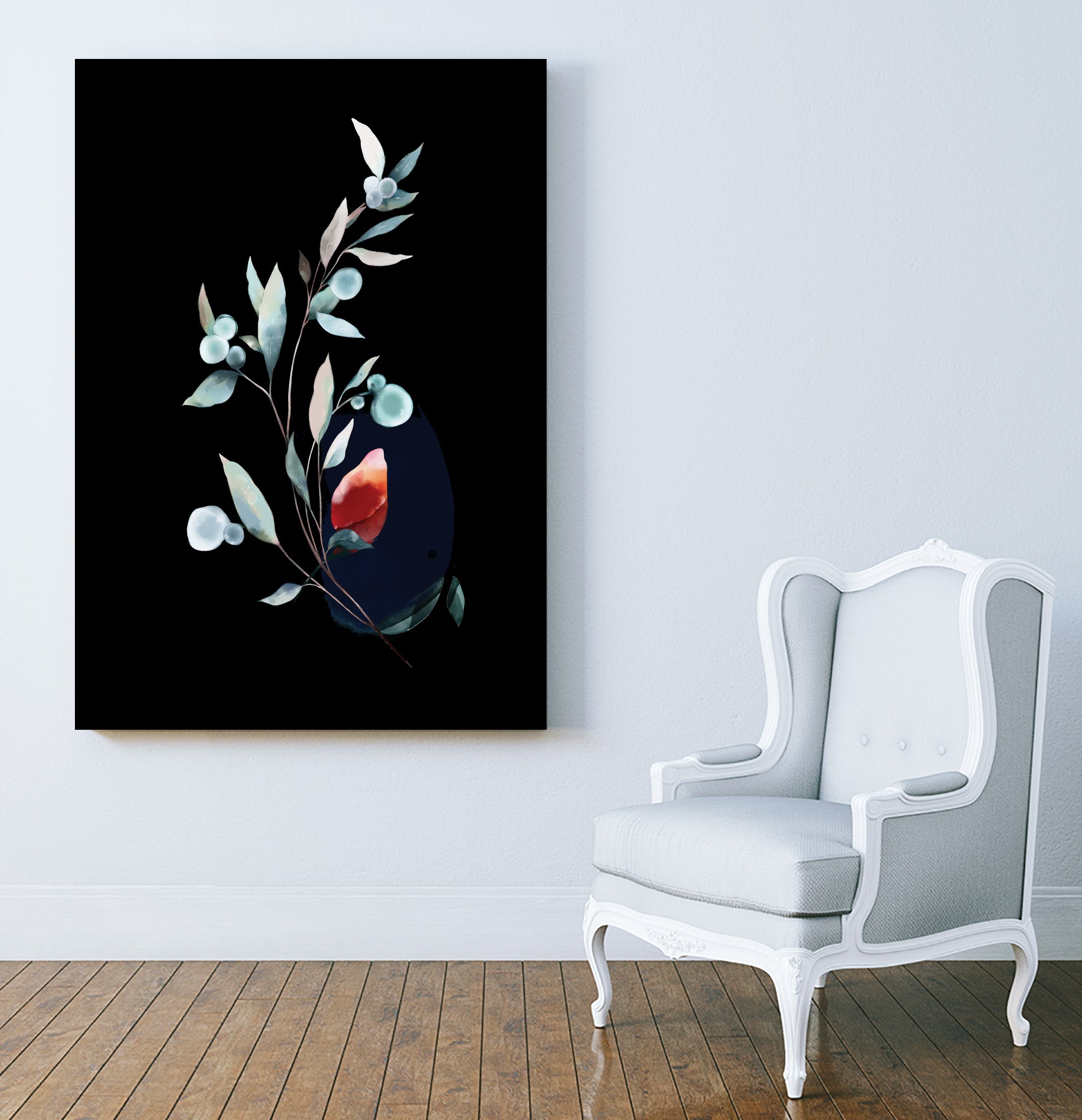 Wild Garden I by Studio North on GIANT ART - green digital painting