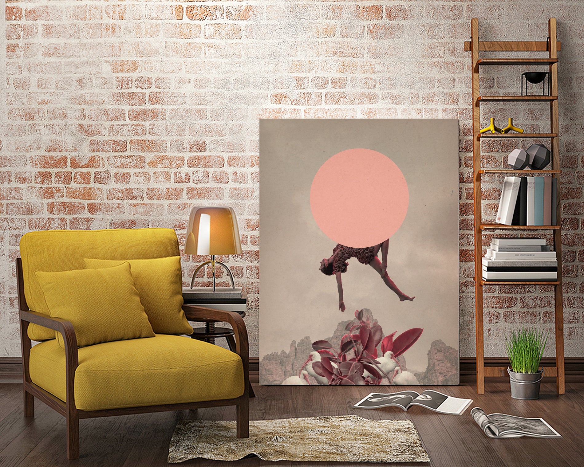 The Fall by Frank Moth on GIANT ART - pink photo manipulation