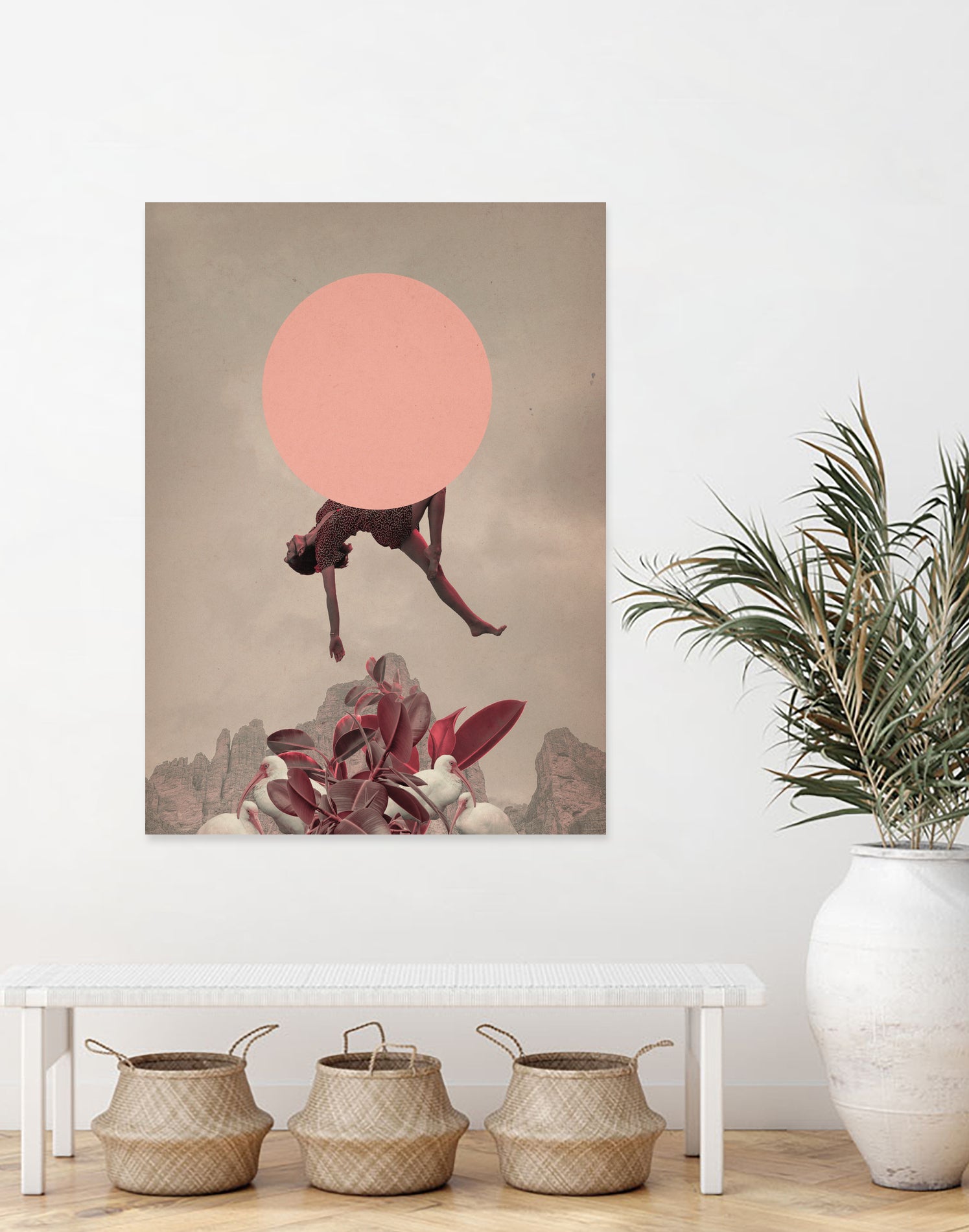 The Fall by Frank Moth on GIANT ART - pink photo manipulation