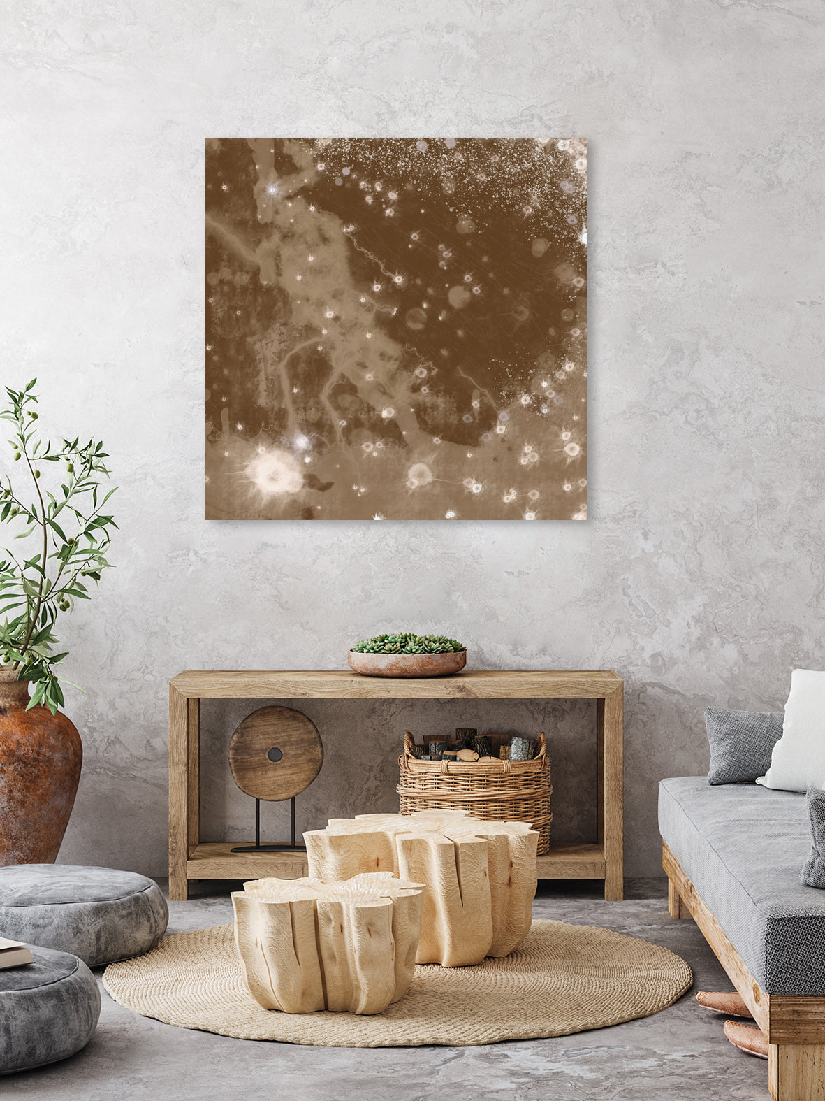Ganymede by Brandi Untz on GIANT ART - brown digital painting
