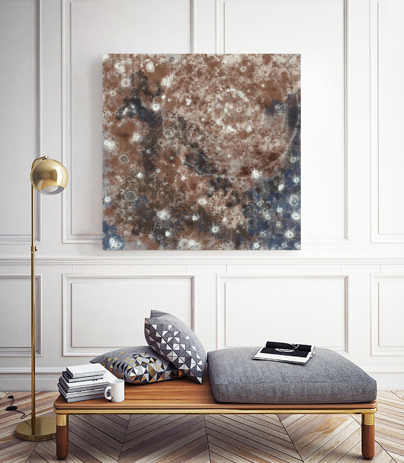 Callisto by Brandi Untz on GIANT ART - blue digital painting