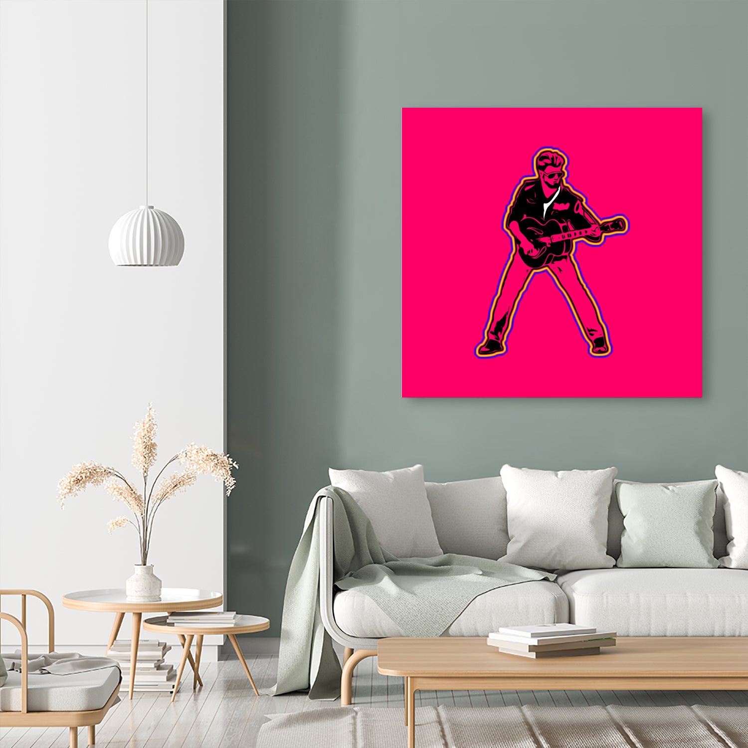 George Michael | Pop Art by William Cuccio on GIANT ART - pink digital painting