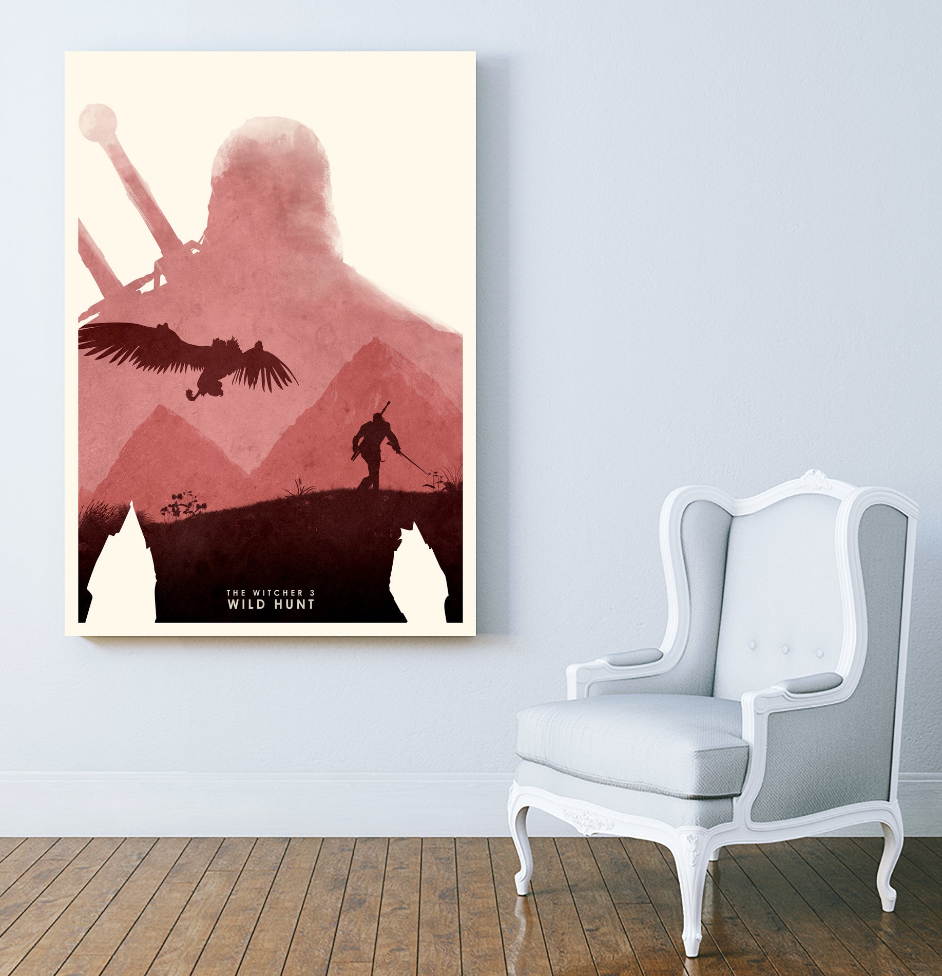 The Witcher 3 by Ryan Ripley on GIANT ART - red digital drawing