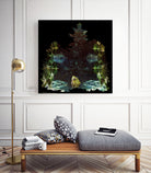 Black River by Linda Luttinger on GIANT ART - green digital painting