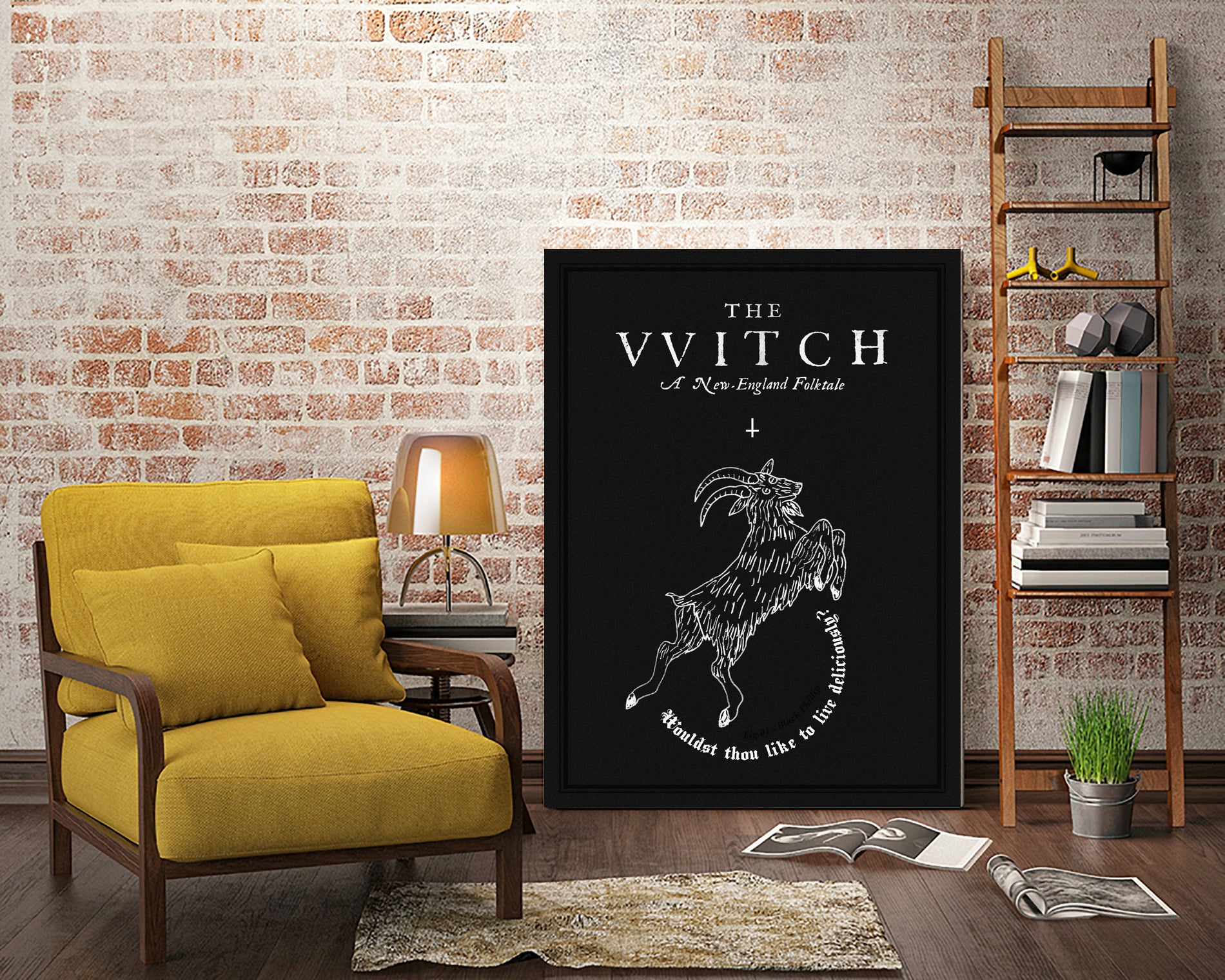 The Witch - Black Phillip by Juarez Tanure on GIANT ART - black digital painting