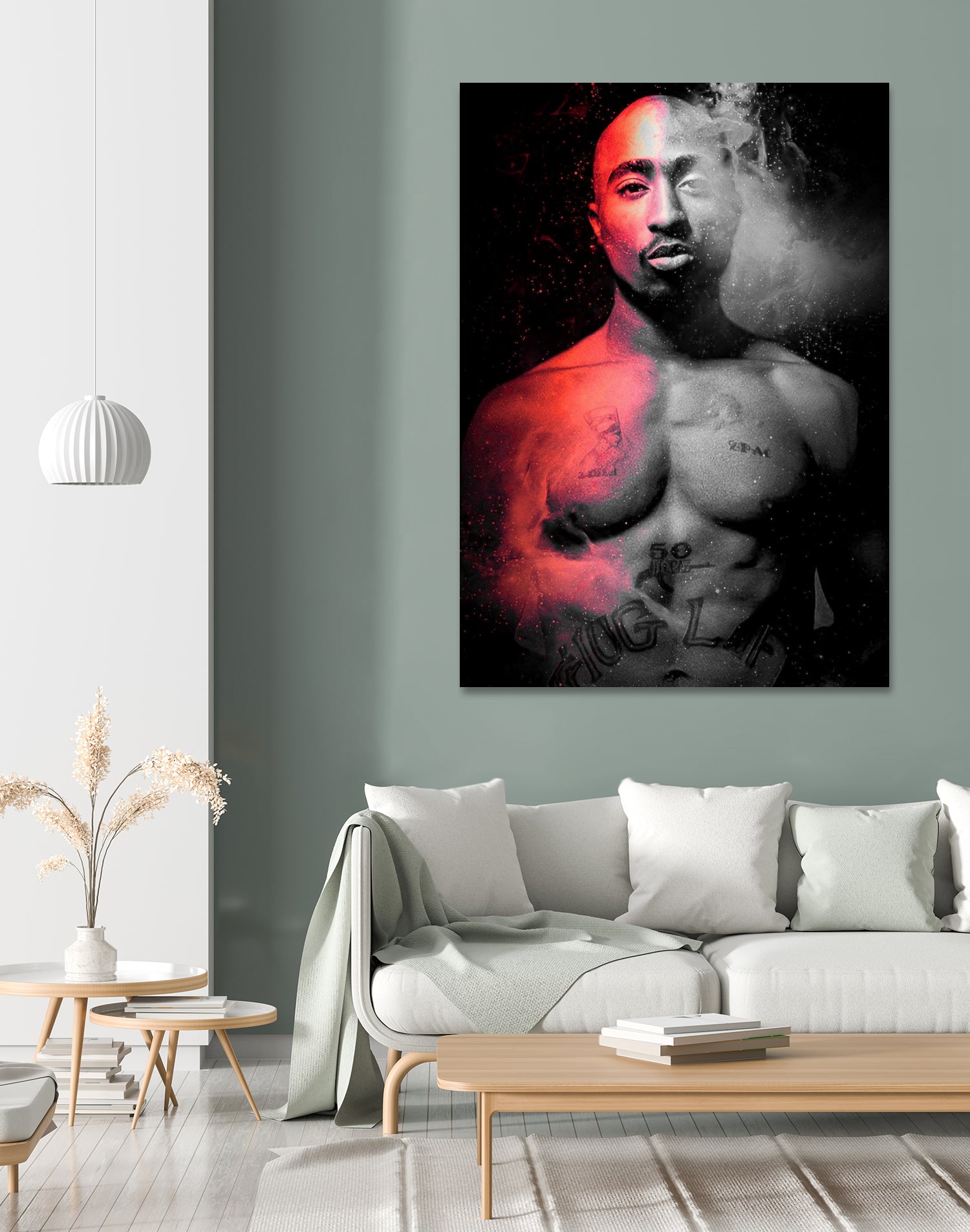 Tupac Shakur by erjas saga on GIANT ART - black character design