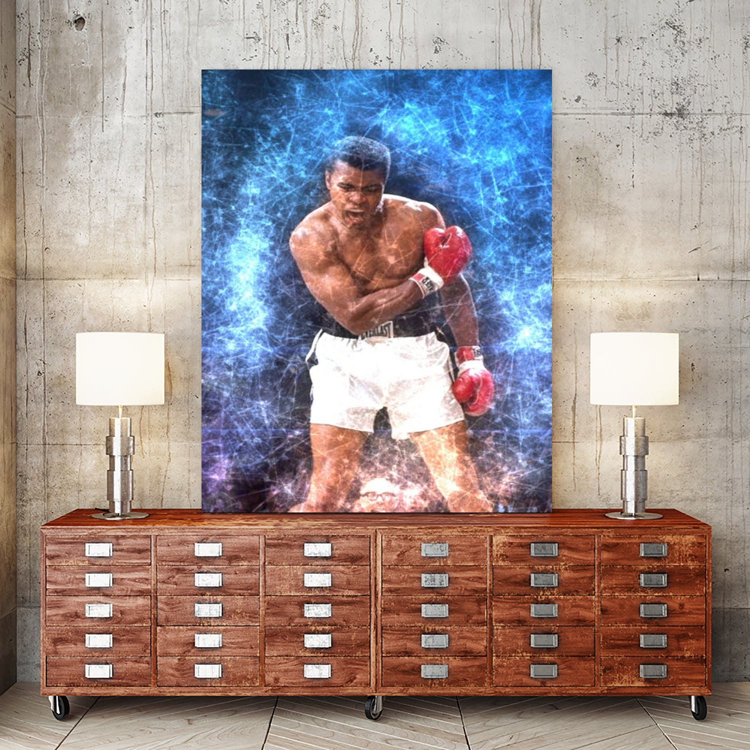 Muhammad Ali by erjas saga on GIANT ART - black character design