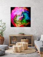100 Nebulas in Space 006 by Raul Andre Petrasanta on GIANT ART - pink digital painting