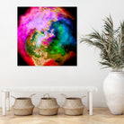 100 Nebulas in Space 006 by Raul Andre Petrasanta on GIANT ART - pink digital painting