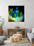 100 Nebulas in Space 064 by Raul Andre Petrasanta on GIANT ART - blue digital painting