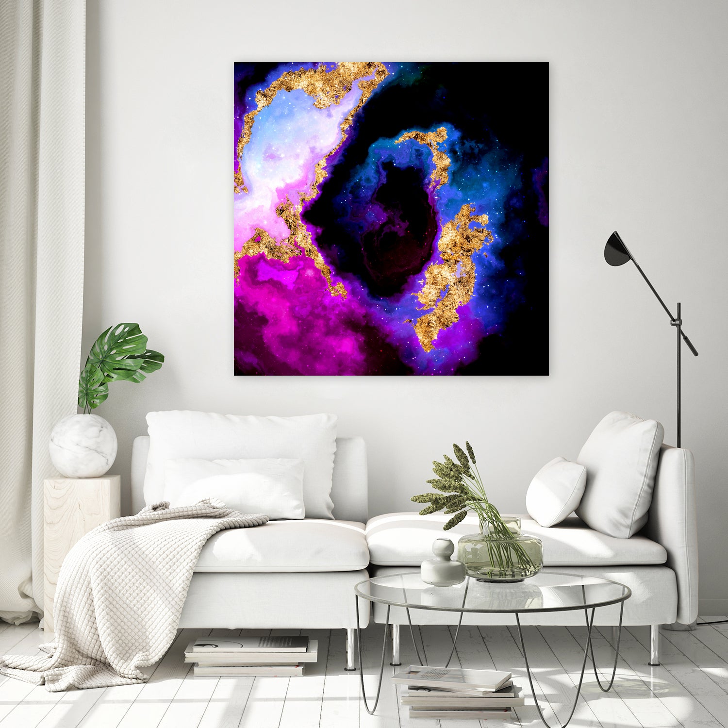 100 Nebulas in Space 088 by Raul Andre Petrasanta on GIANT ART - blue digital painting