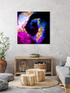 100 Nebulas in Space 088 by Raul Andre Petrasanta on GIANT ART - blue digital painting