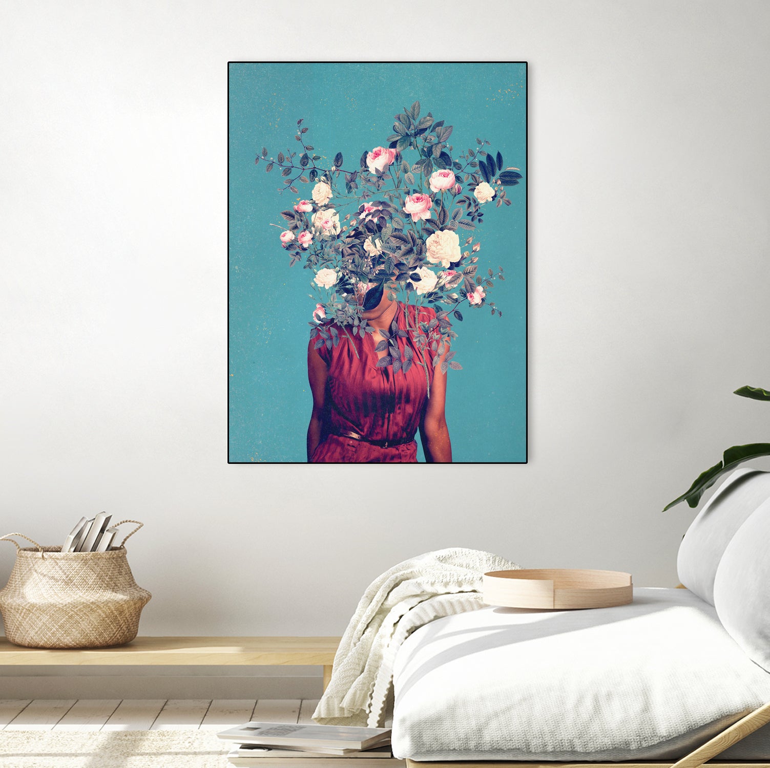 The First Noon I dreamt of You by Frank Moth on GIANT ART - blue digital painting