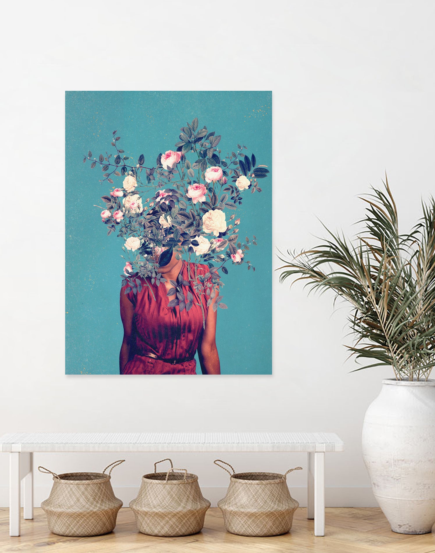 The First Noon I dreamt of You by Frank Moth on GIANT ART - blue digital painting