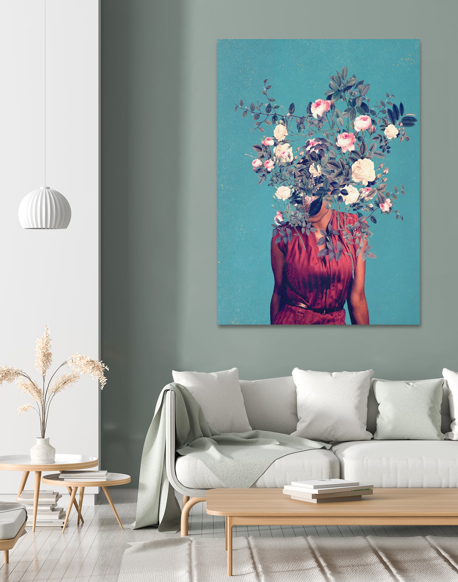 The First Noon I dreamt of You by Frank Moth on GIANT ART - blue digital painting