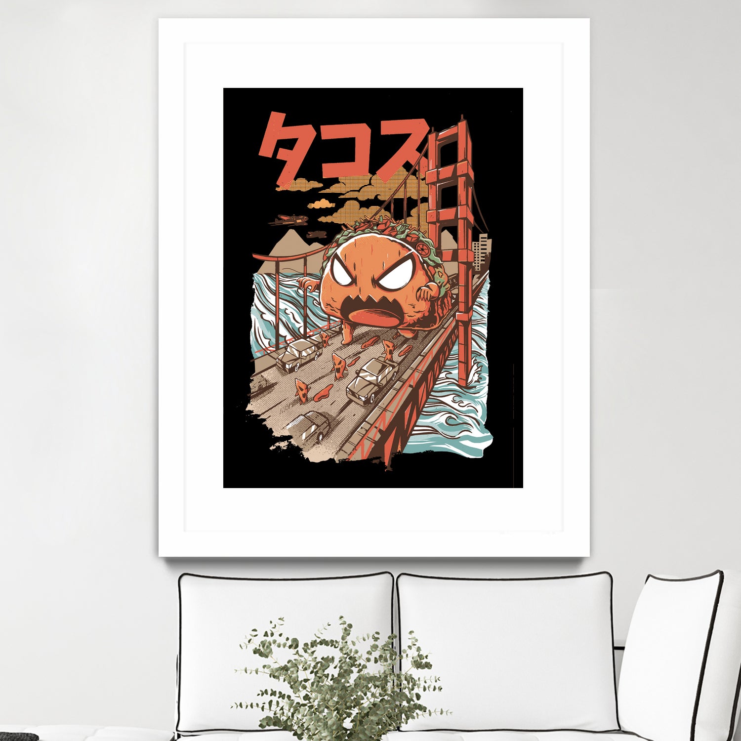 TAKAIJU by Sean R Porter on GIANT ART - white vector illustration