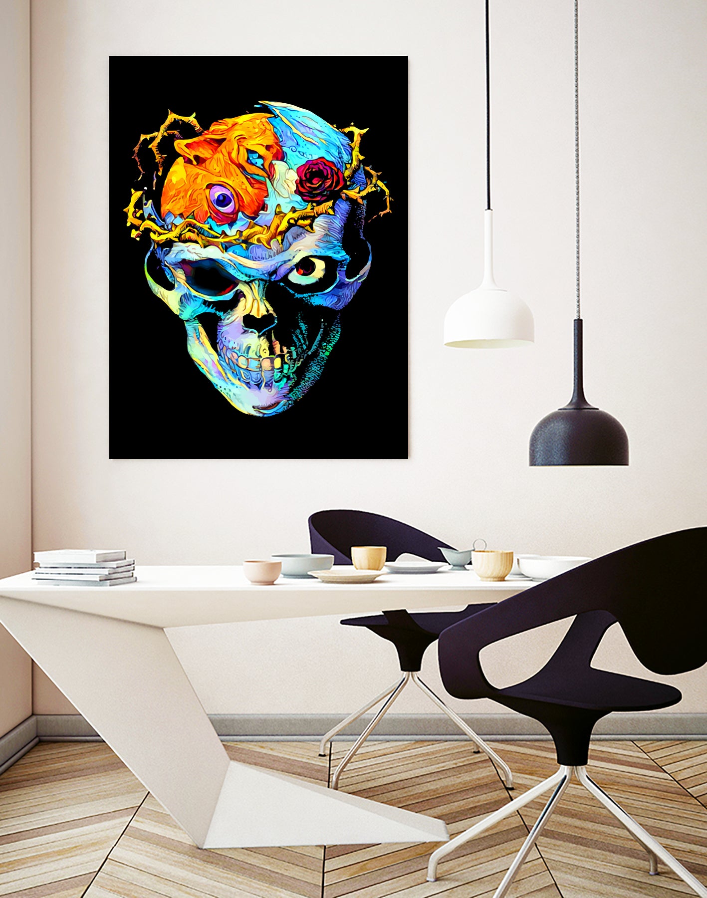 Dead Skull by space chimpa on GIANT ART - black character design