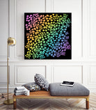 Rainbow Abstract Animal Print by Kelsey Lovelle on GIANT ART - green digital painting