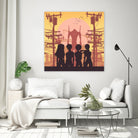 evangelion by ROMA TIMBREZA on GIANT ART - brown digital drawing