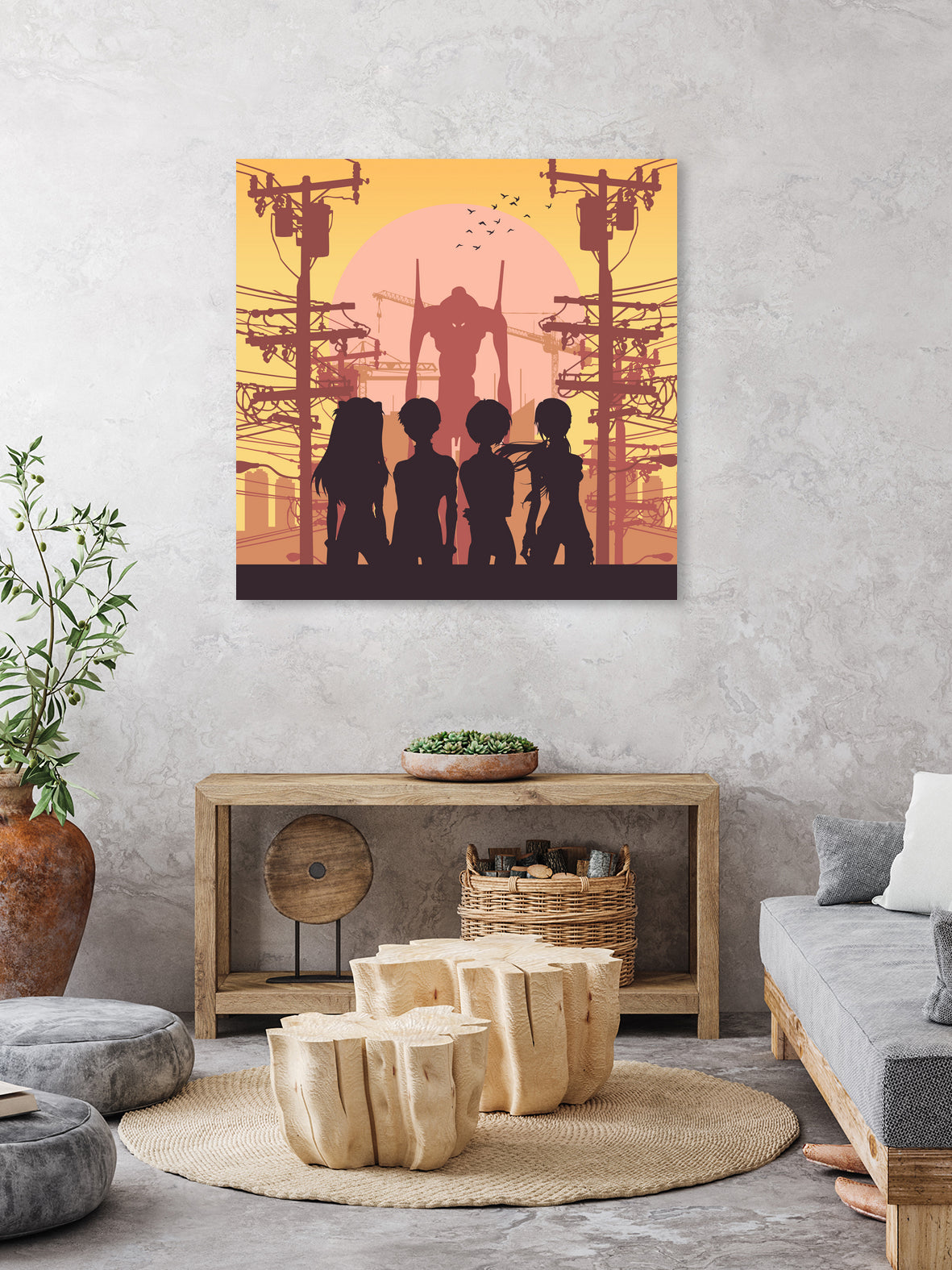 evangelion by ROMA TIMBREZA on GIANT ART - brown digital drawing