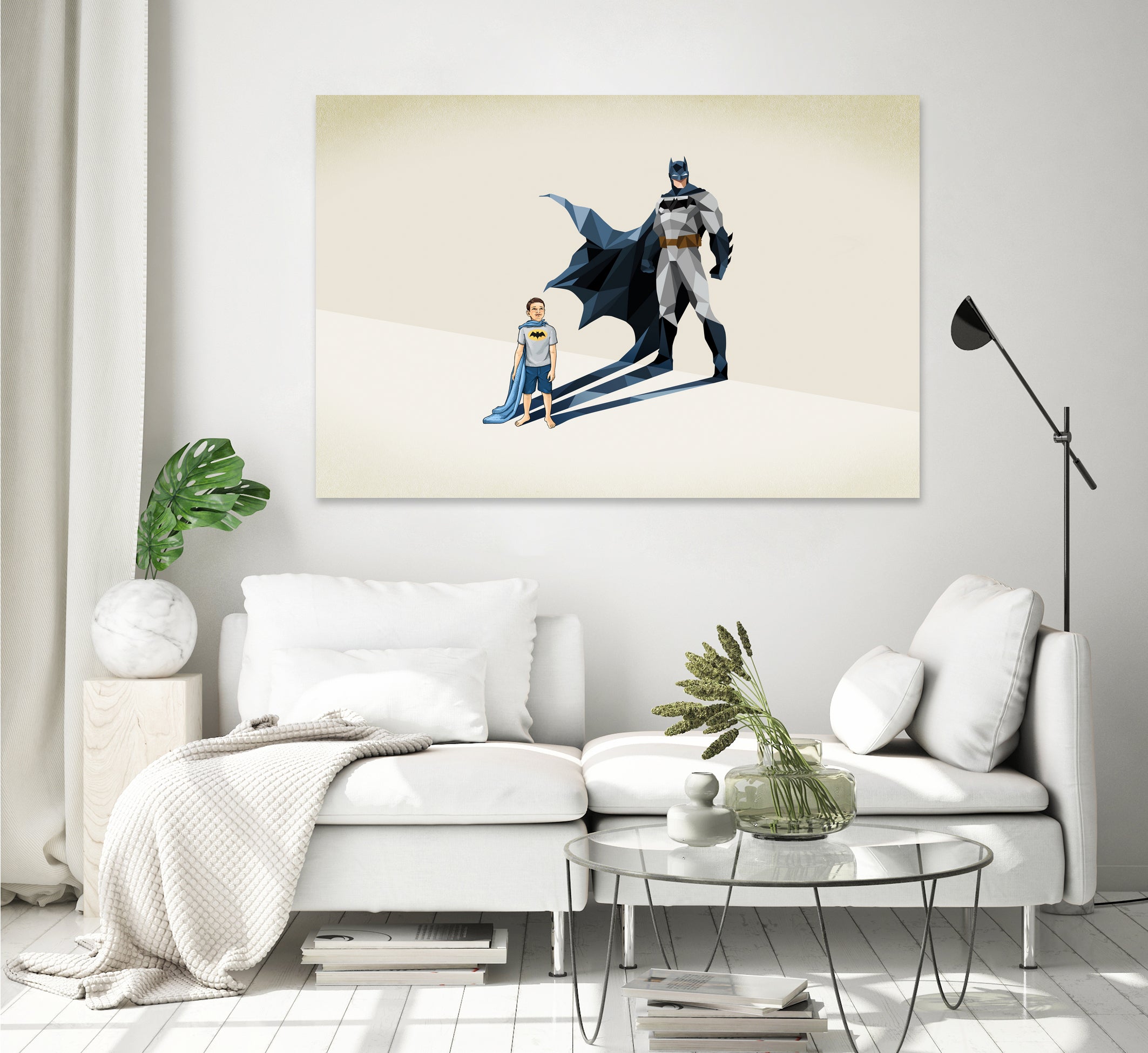 Dark Knight by Jason Ratliff on GIANT ART - blue digital painting