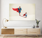 Boy of Tomorrow by Jason Ratliff on GIANT ART - red digital painting
