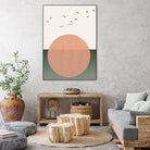 rise by Boris Draschoff on GIANT ART - pink digital drawing