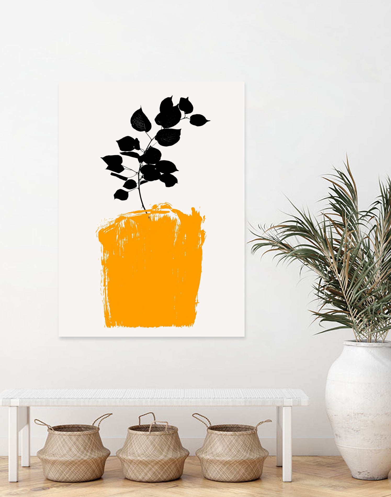 Scabiosa by Boris Draschoff on GIANT ART - yellow digital drawing