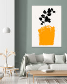 Scabiosa by Boris Draschoff on GIANT ART - yellow digital drawing