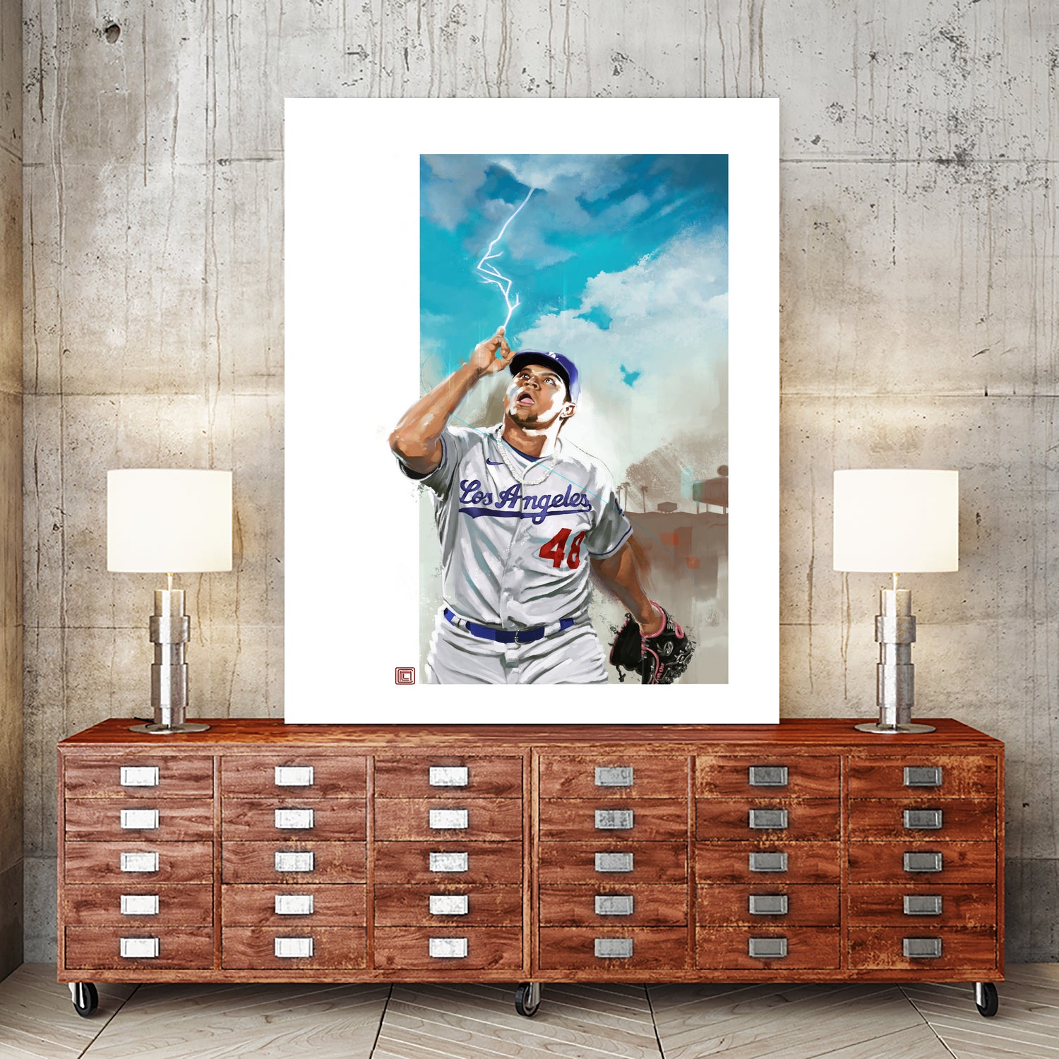 Brusdar by Claudia Labarca on GIANT ART - blue digital painting