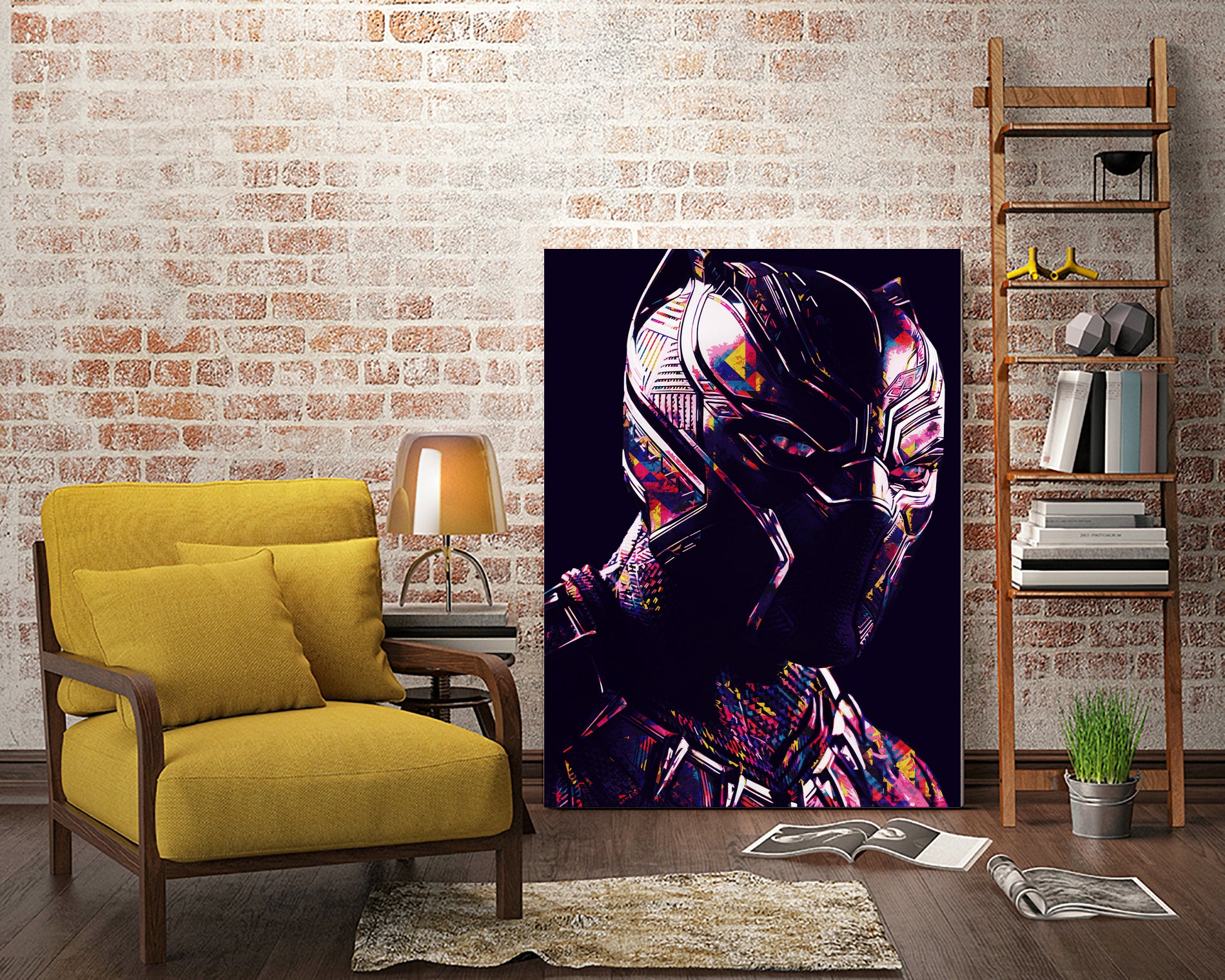 Black Panther by Sara Kamal on GIANT ART - black digital painting