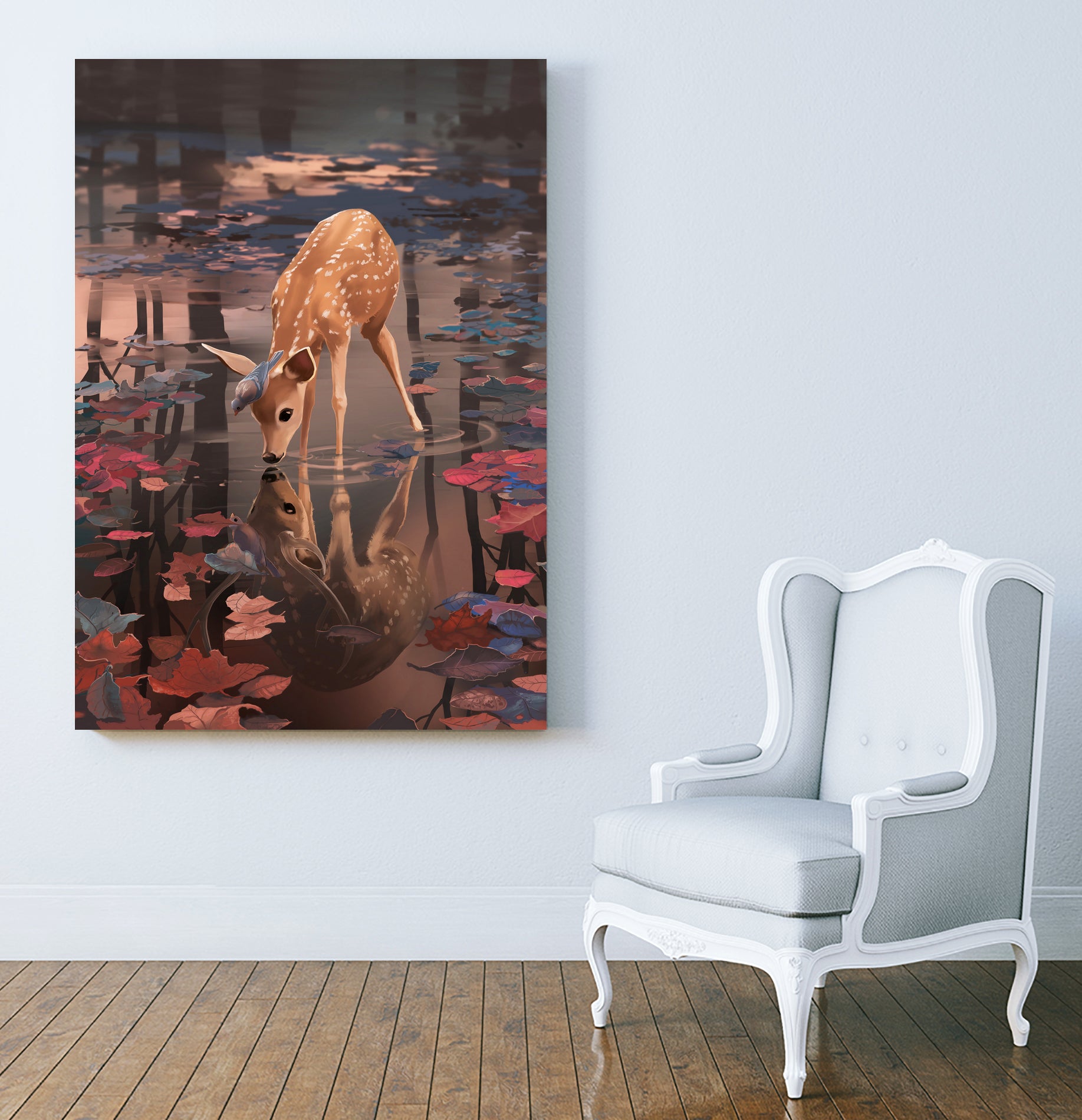 Alter Ego by Cyril Rolando on GIANT ART - orange digital painting