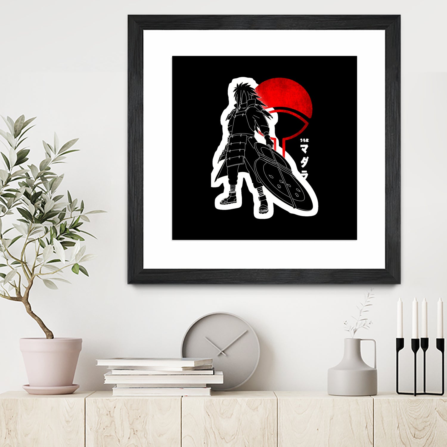 Madara Uchiha Naruto Anime by Ridwan Art on GIANT ART - black character design