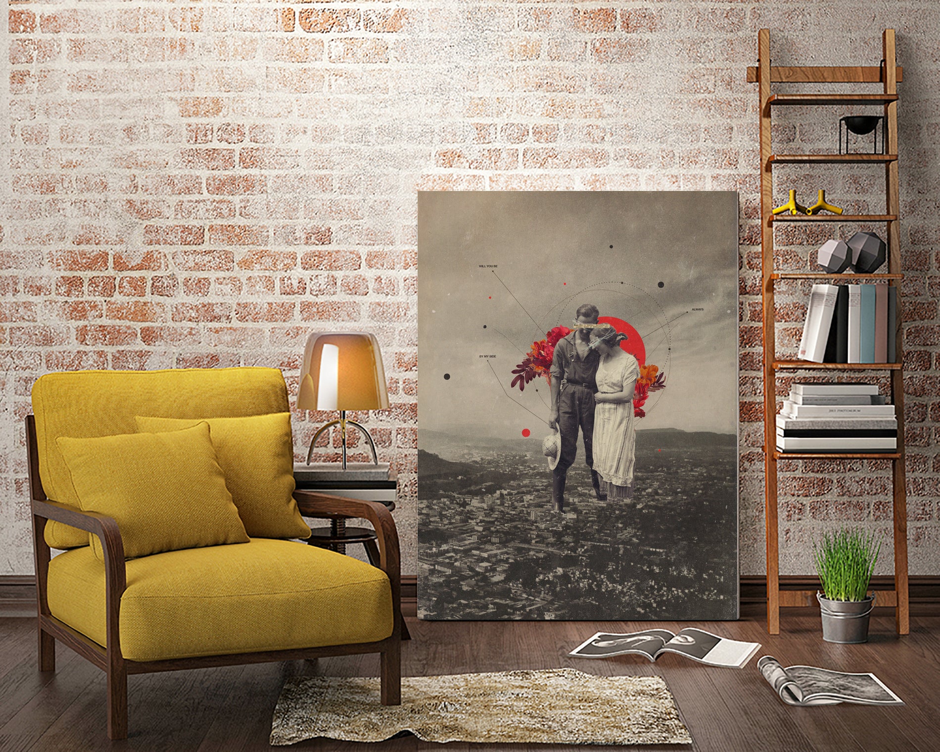 By My Side by Frank Moth on GIANT ART - brown photo manipulation