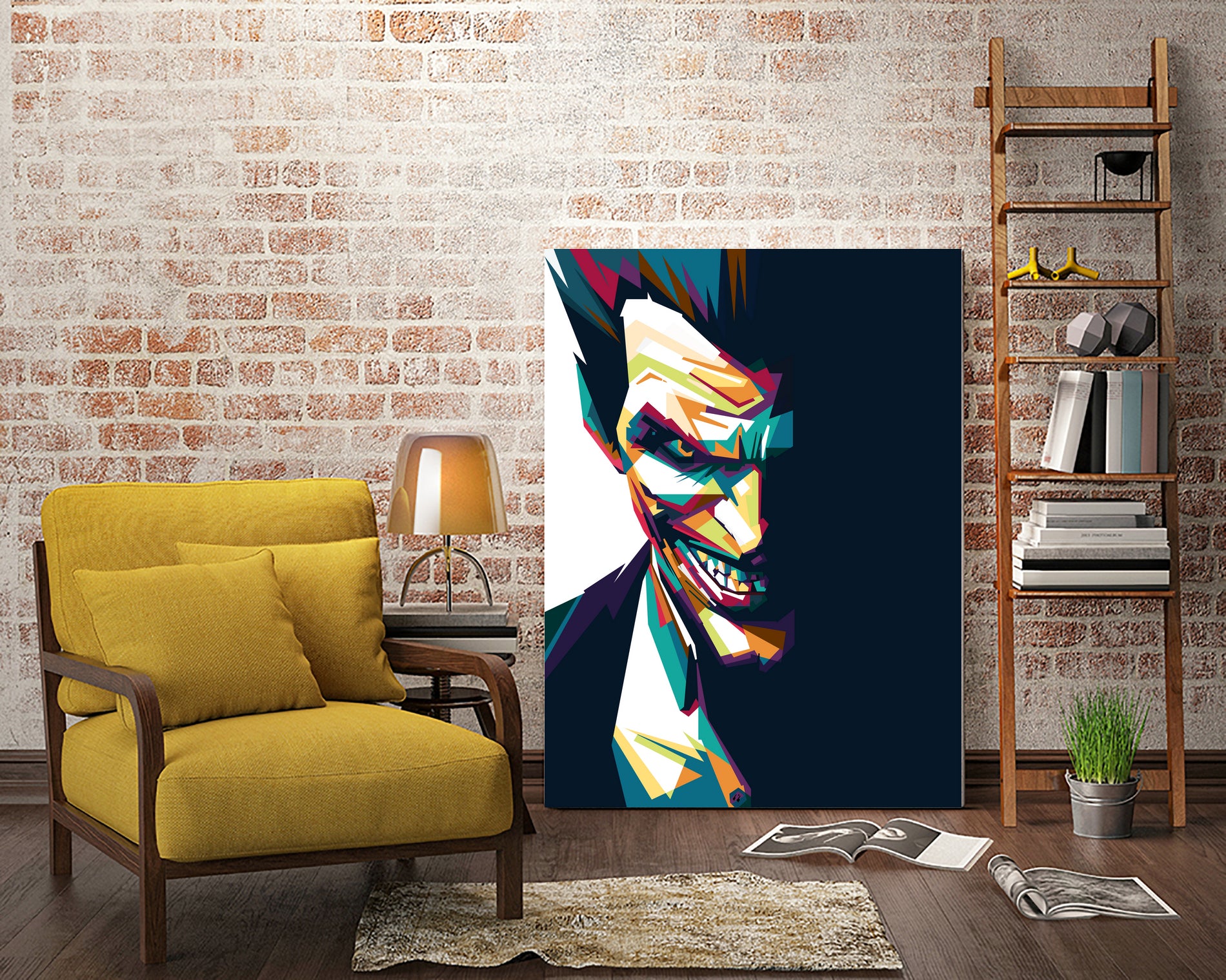 Joker by yahya agustiono on GIANT ART - white photo illustration