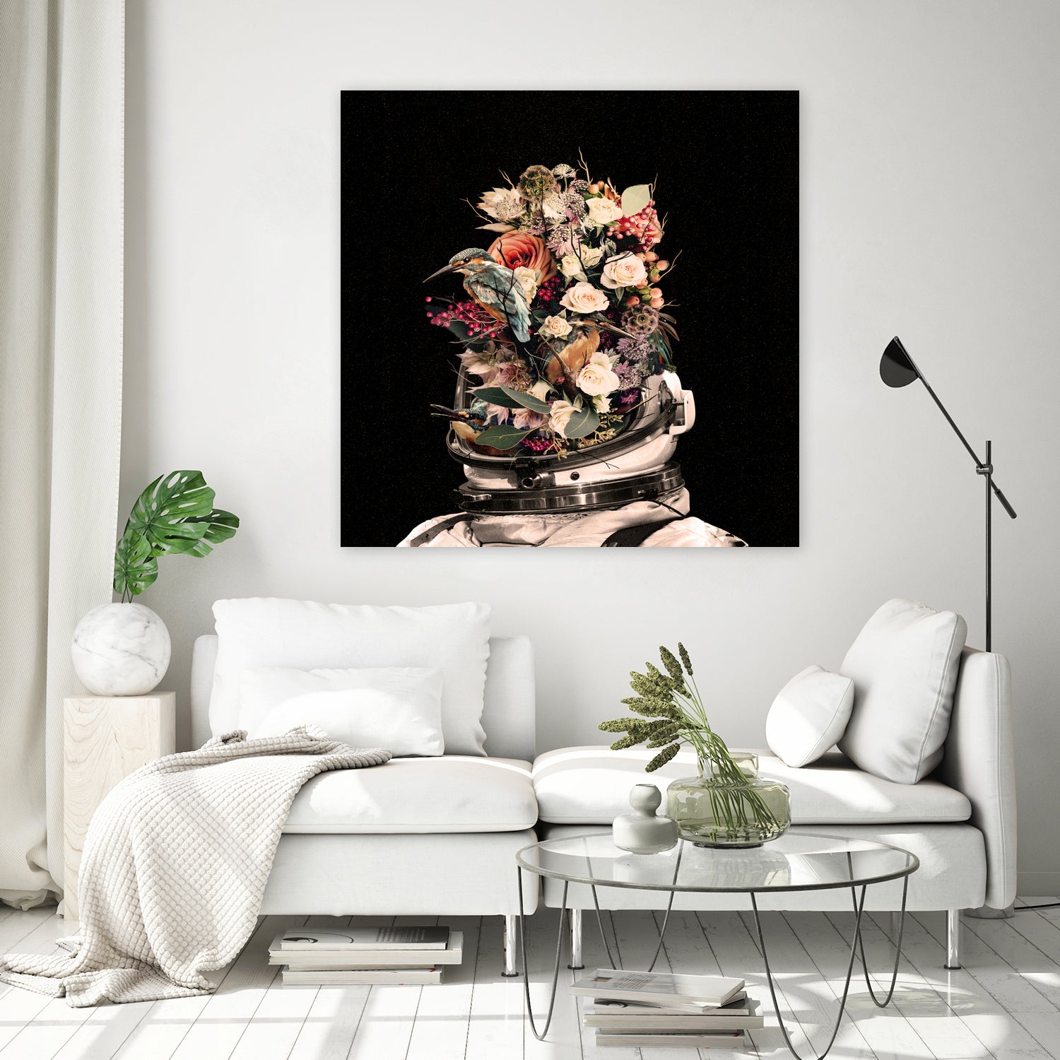 Bloom by Francis Mi Oza on GIANT ART - red digital drawing