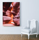 Cave in the desert at Antelope Canyon Arizona USA by sutee monchitnukul on GIANT ART - orange photo manipulation