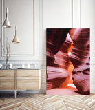 Cave in the desert at Antelope Canyon Arizona USA by sutee monchitnukul on GIANT ART - orange photo manipulation
