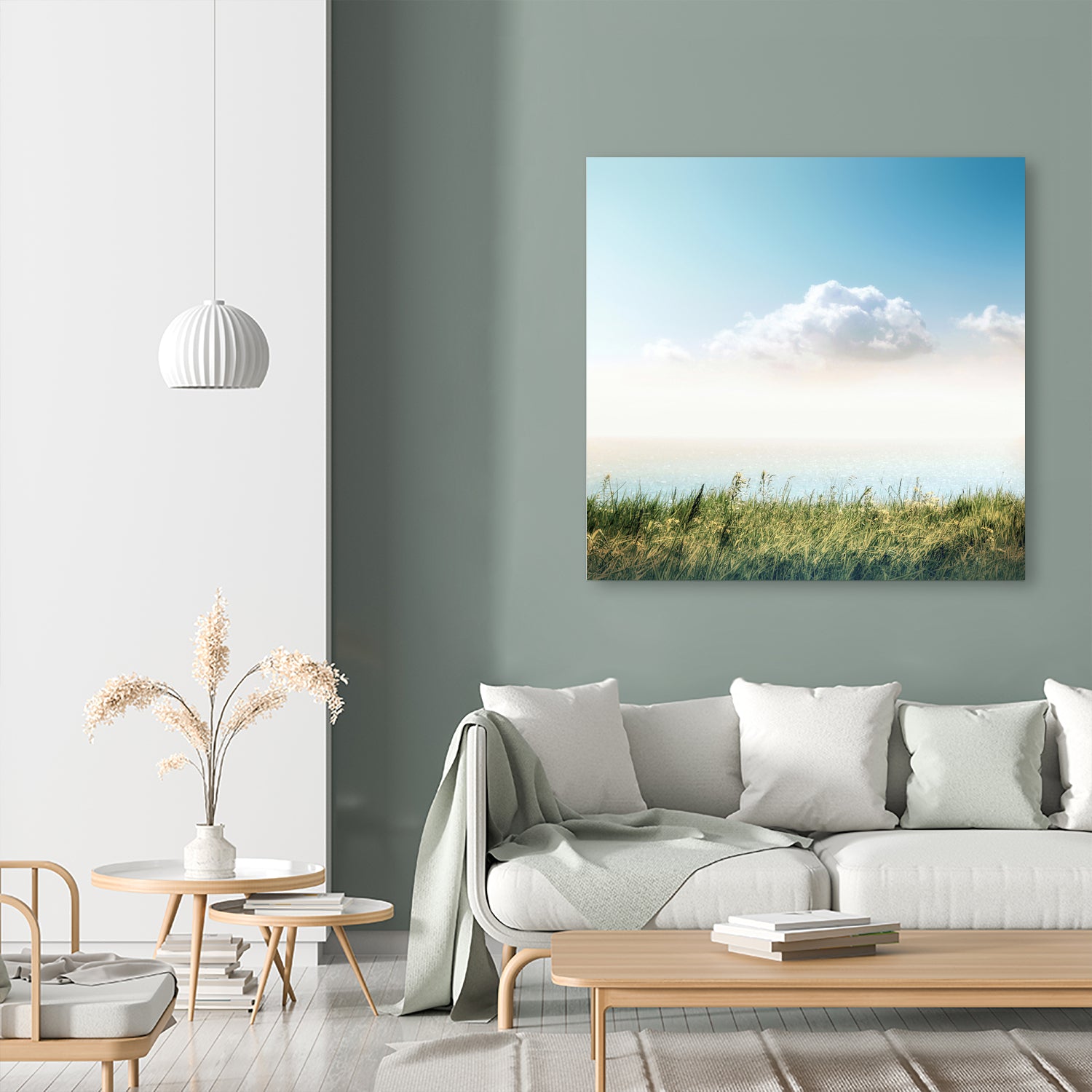 Miyazaki by Dmitry Belousov on GIANT ART - green photo illustration