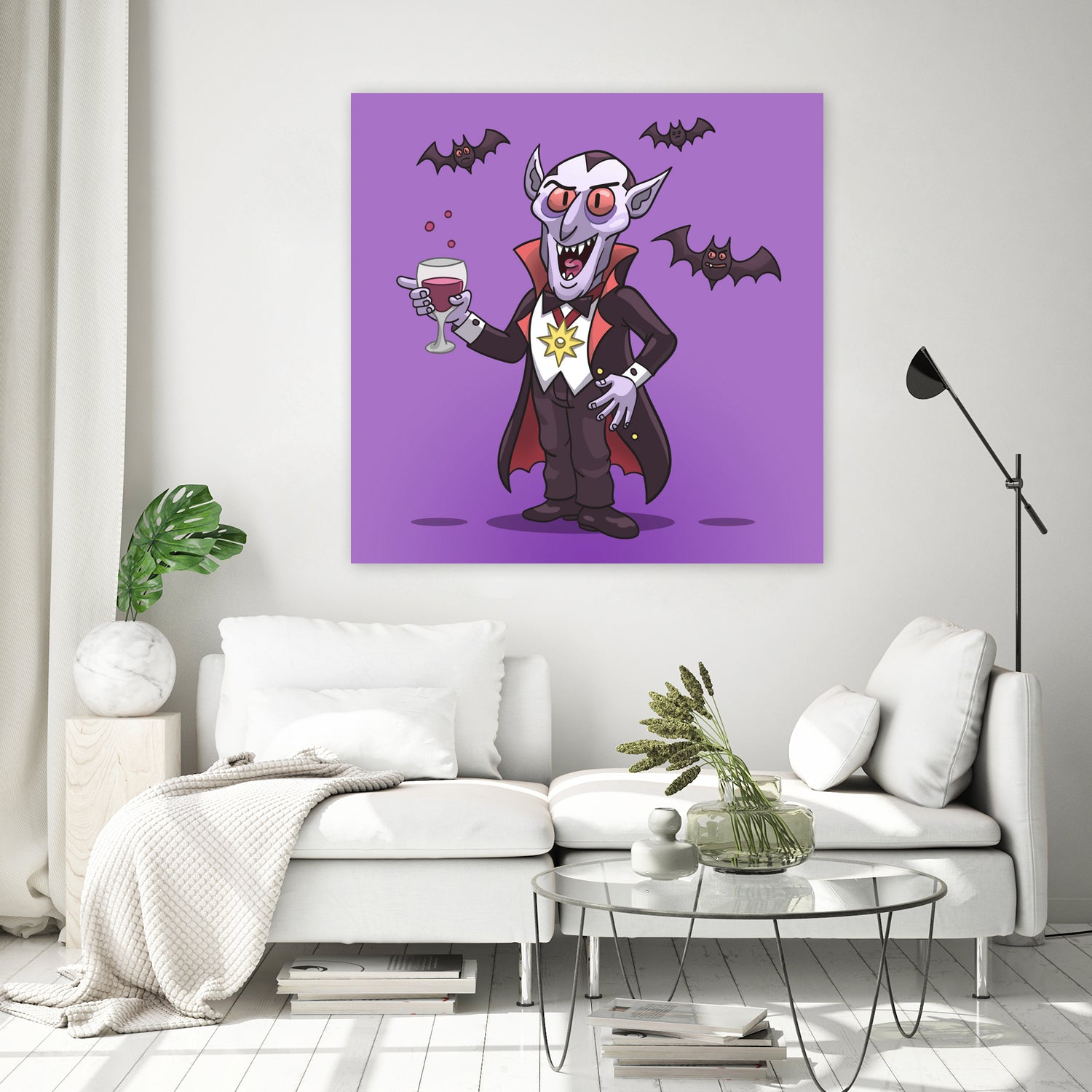 Vampire by Matias Molusko on GIANT ART - fuchsia digital drawing