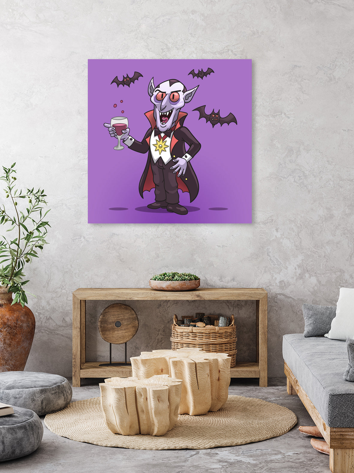 Vampire by Matias Molusko on GIANT ART - fuchsia digital drawing