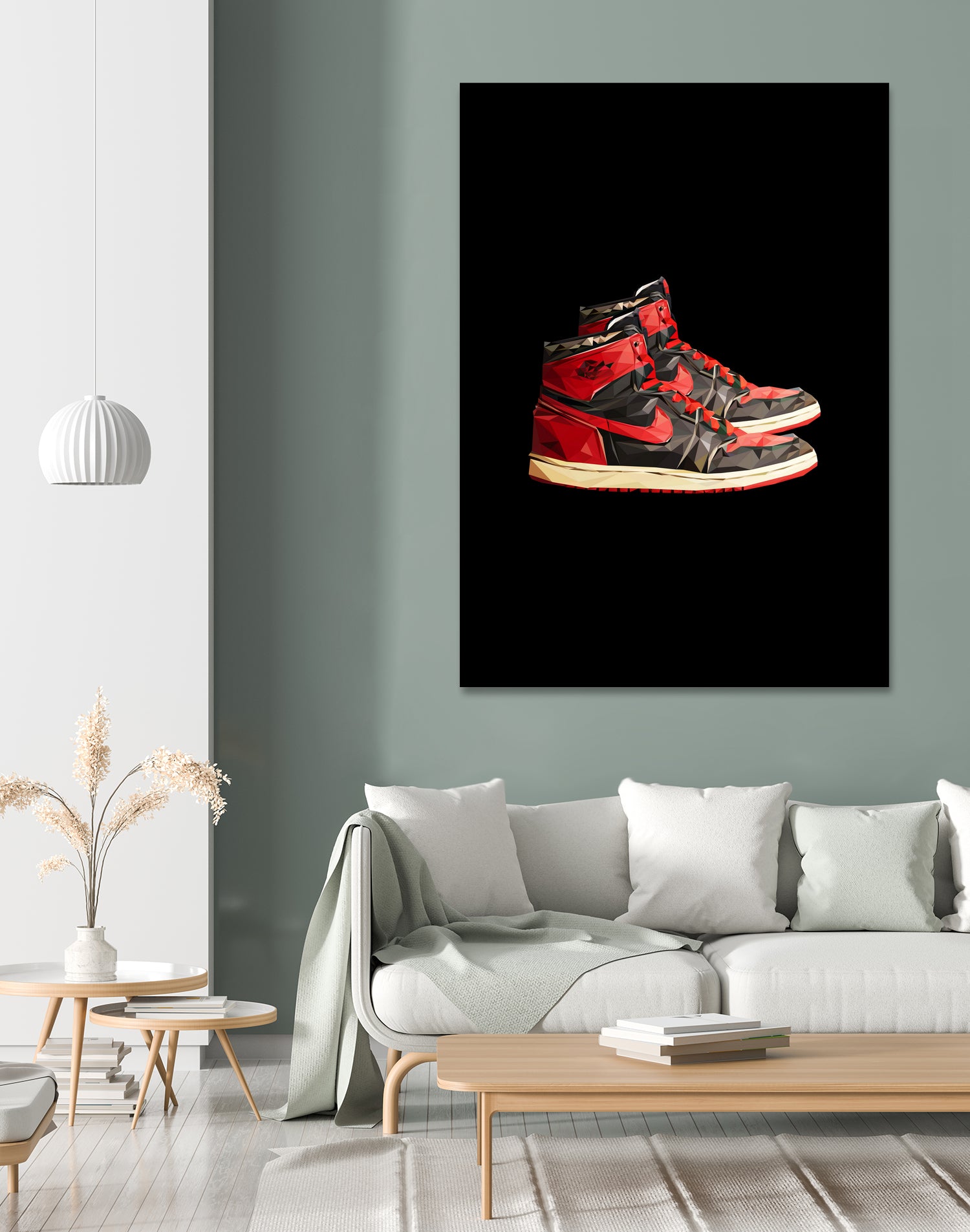 nike air jordan 1 by M Maisur Amin on GIANT ART - black 3d art