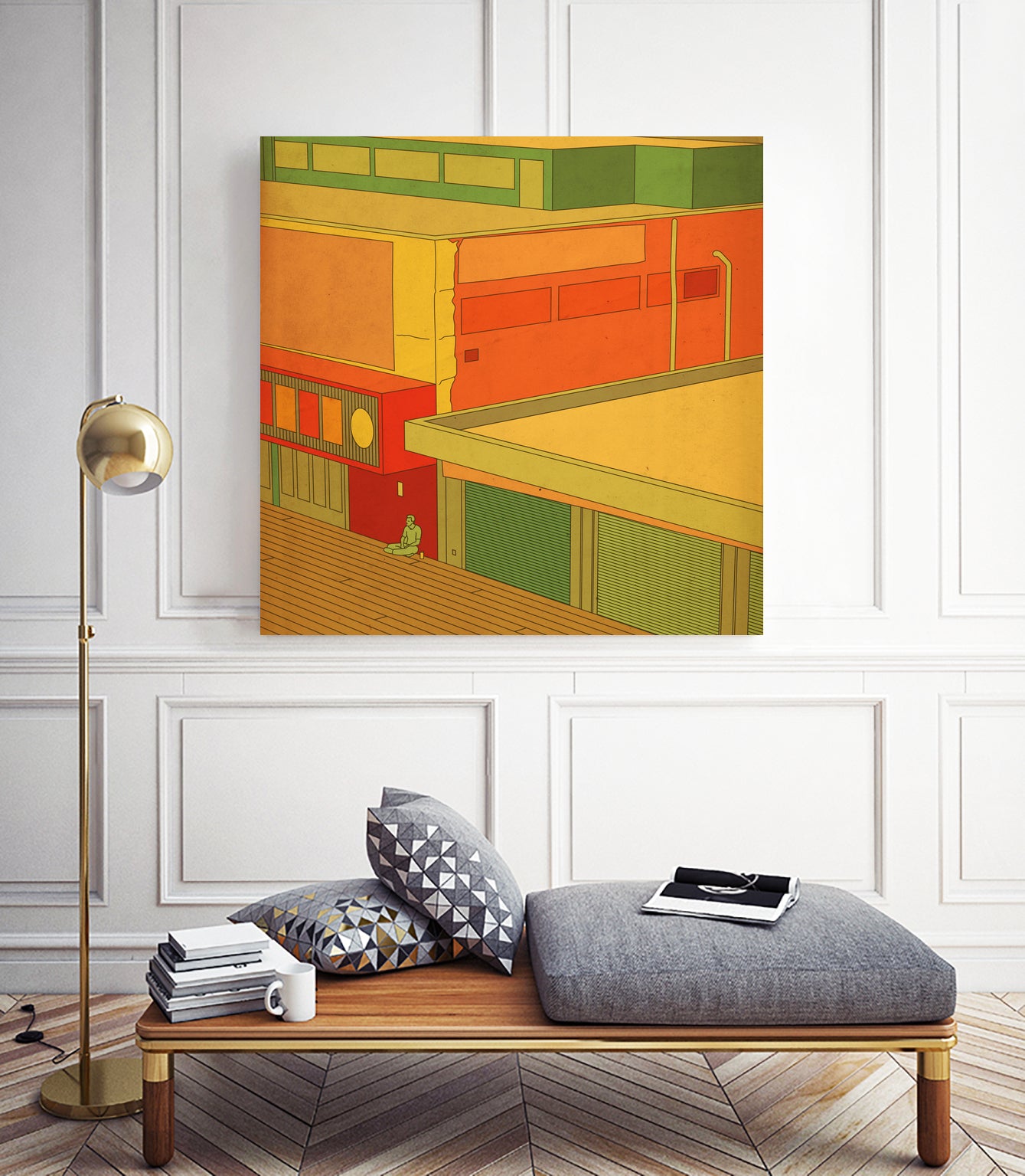 Sunshine Flows by Eric Petersen on GIANT ART - digital drawing