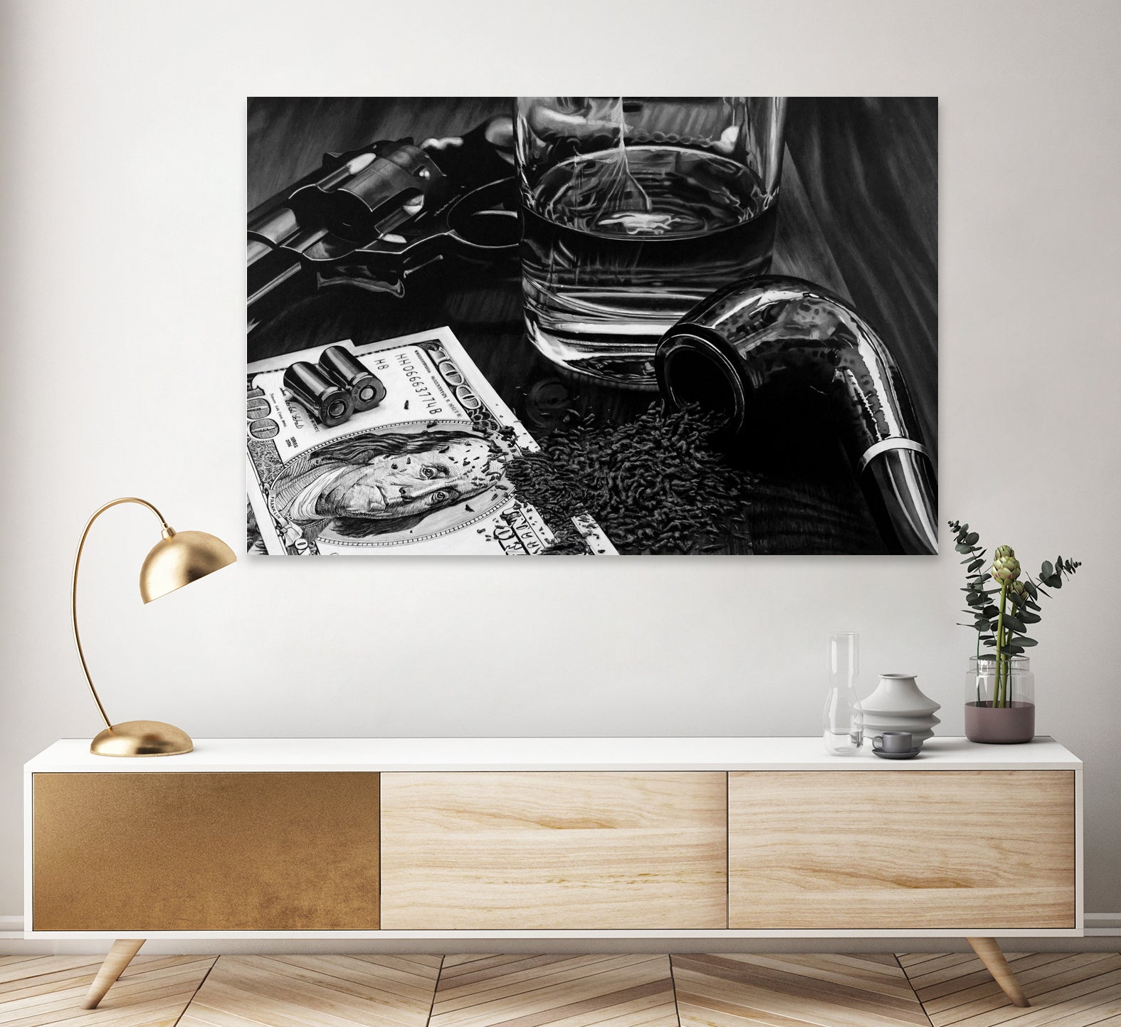 Wild West B-W by João Bello on GIANT ART - black mixed media