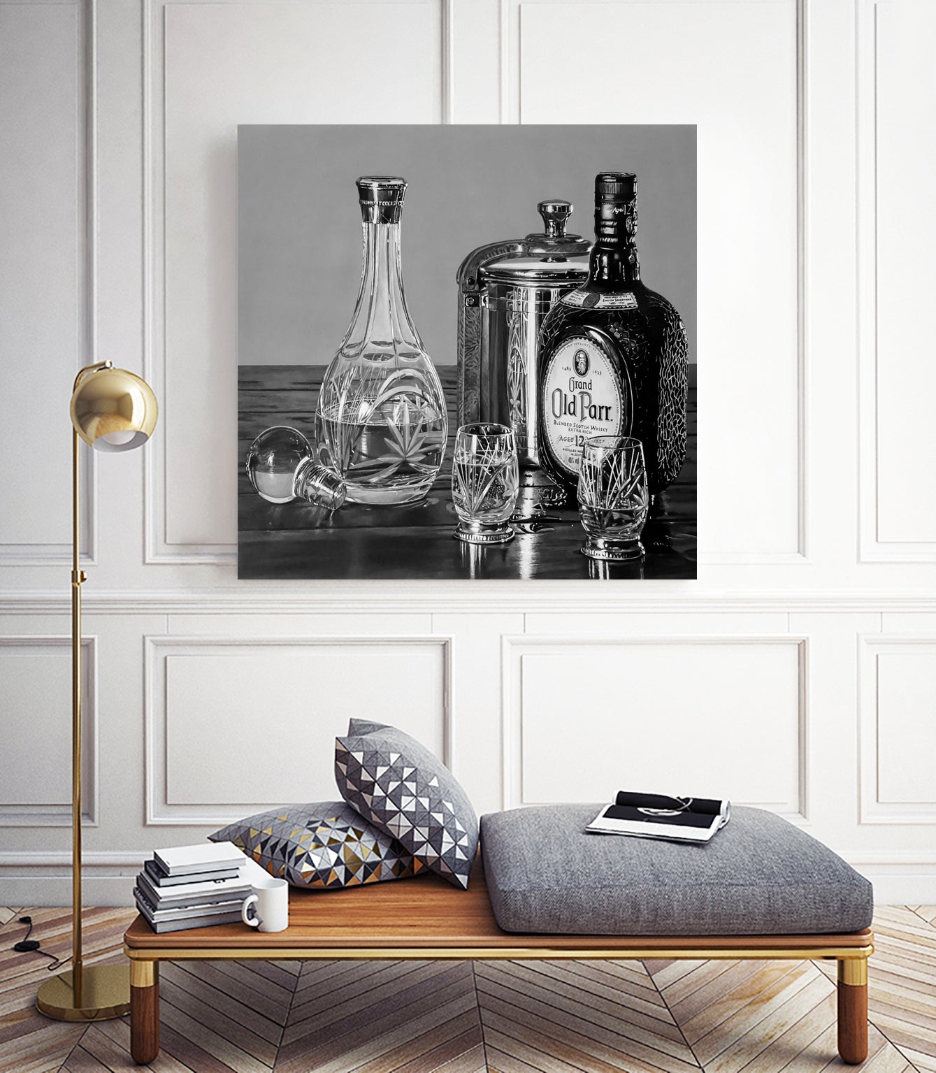 After Hours II B/W by João Bello on GIANT ART - black mixed media