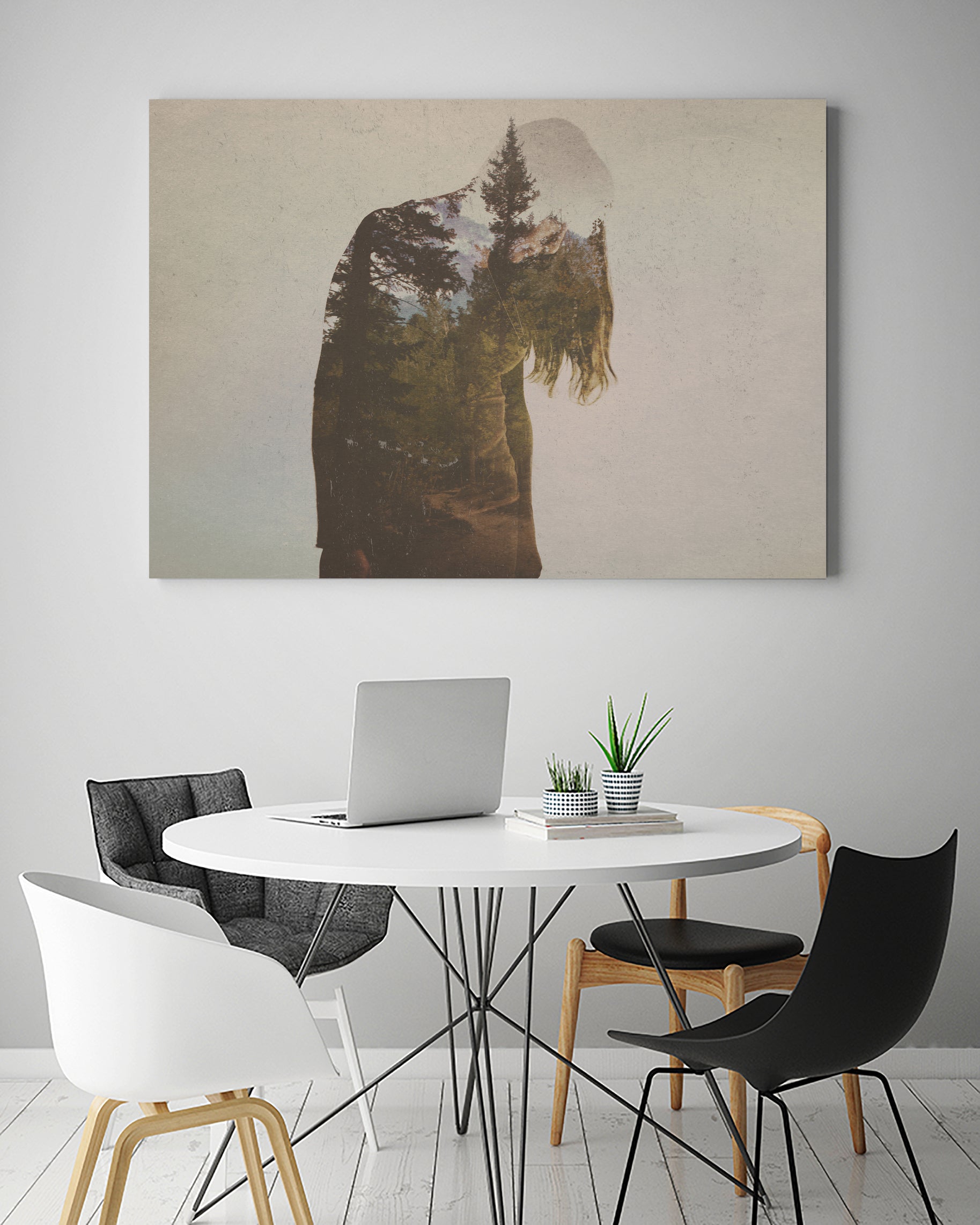 Inside Out by David Iwane on GIANT ART - brown photo illustration