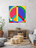 Peace, Love, Unity. by Philippe Intraligi on GIANT ART - red digital drawing